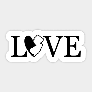 NJ Love Sticker